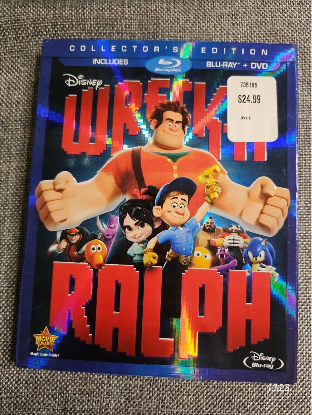 Disney Wreck-It Ralph Collector's Edition Blu-ray + DVD